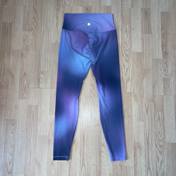 Lululemon Align High Rise 28” Purple and Gray Full Length Legging Pant Size 8 - Picture 8 of 10